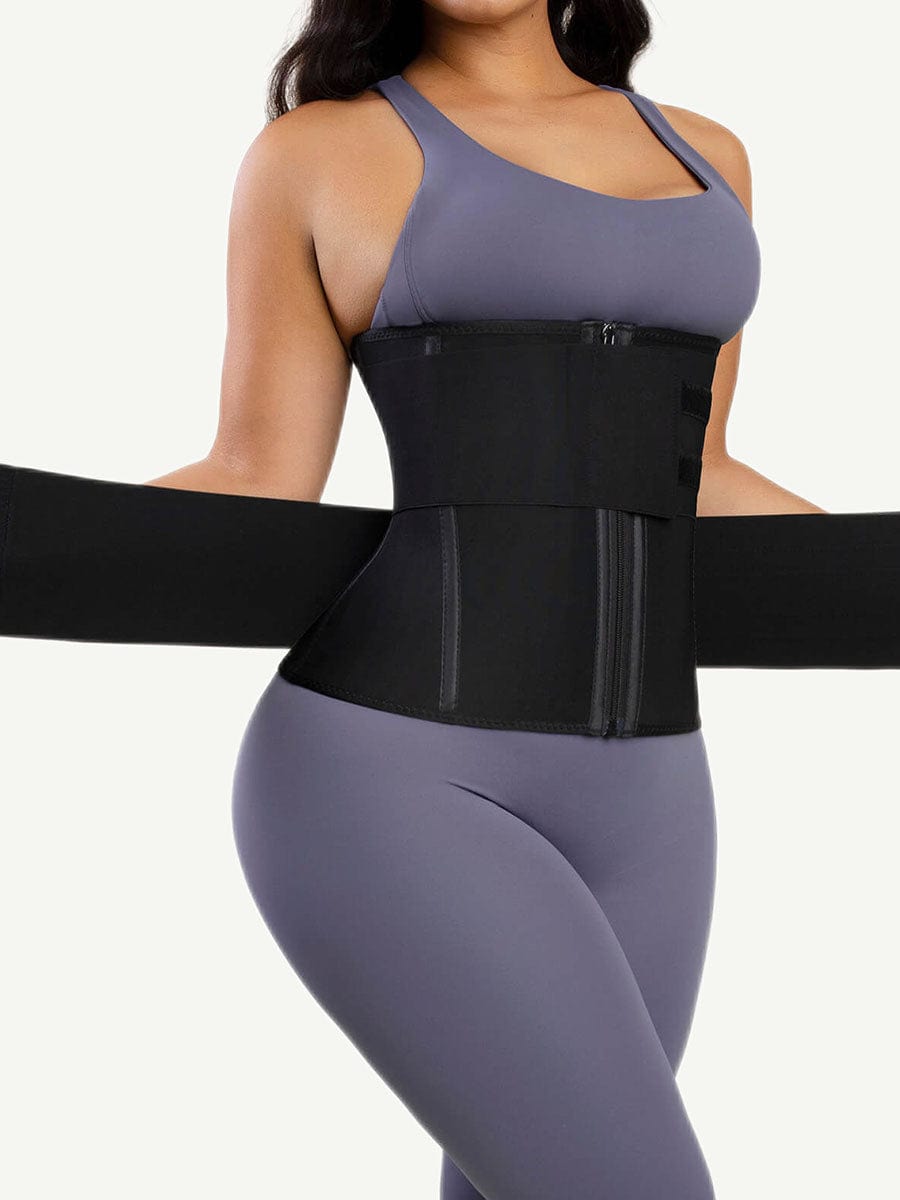 Ceinture gainante galbe le ventre baleines acier