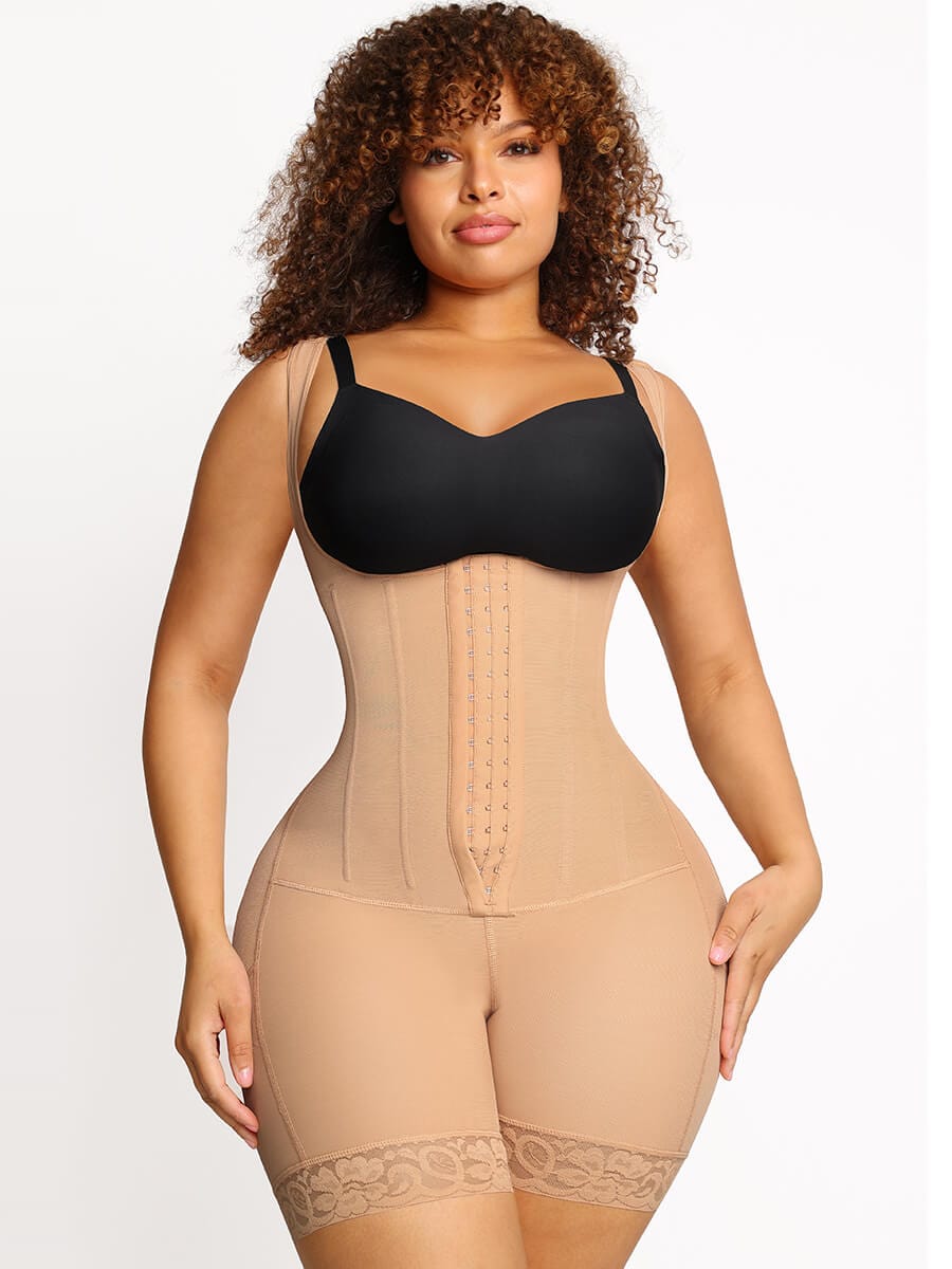 Gaine compressive baleines acier