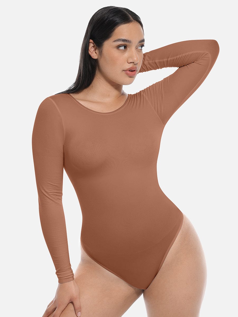 Gaine sans coutures manches longues