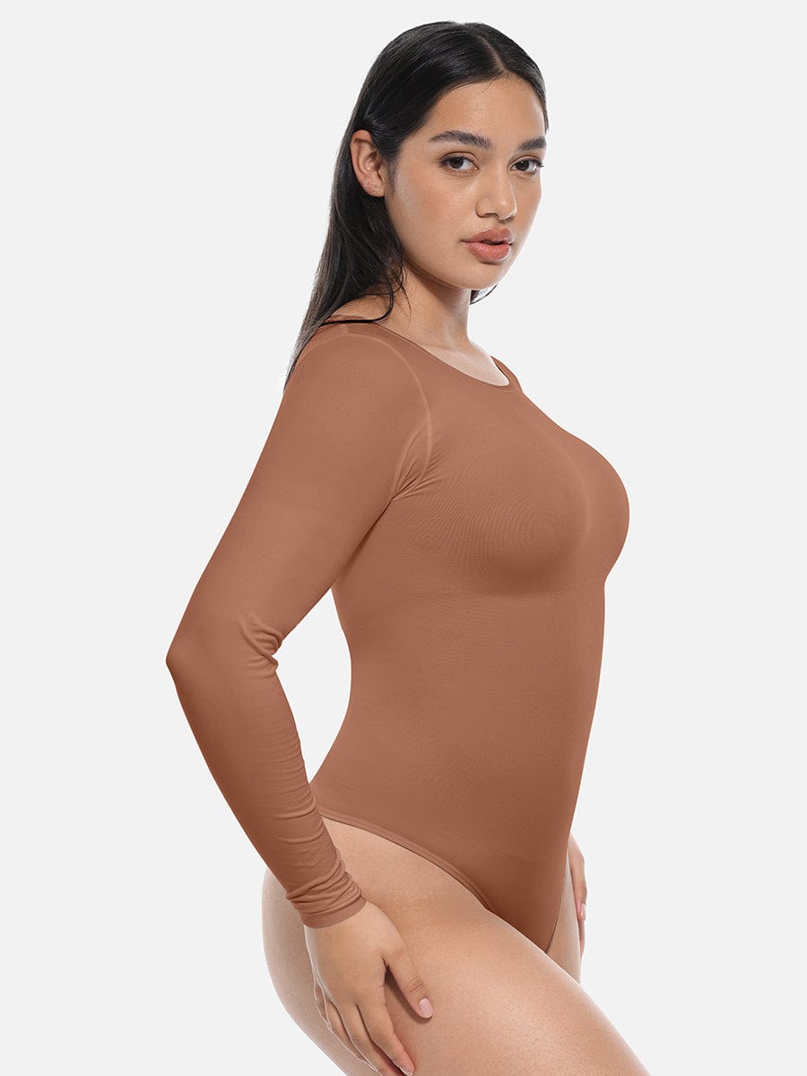 Gaine sans coutures manches longues
