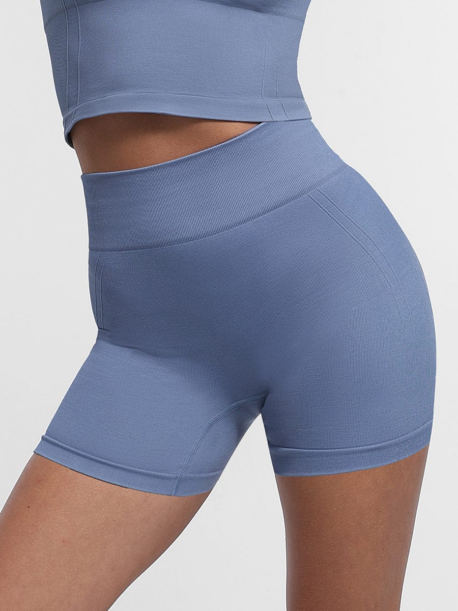 Vêtement de sport gainant taille haute sans coutures