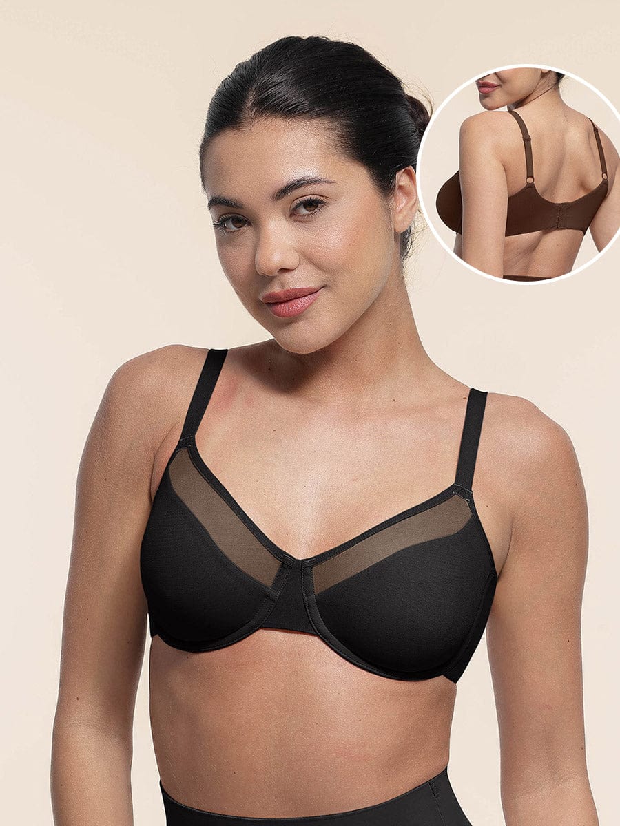 Soutien-gorge à armature plein bonnet non doublé