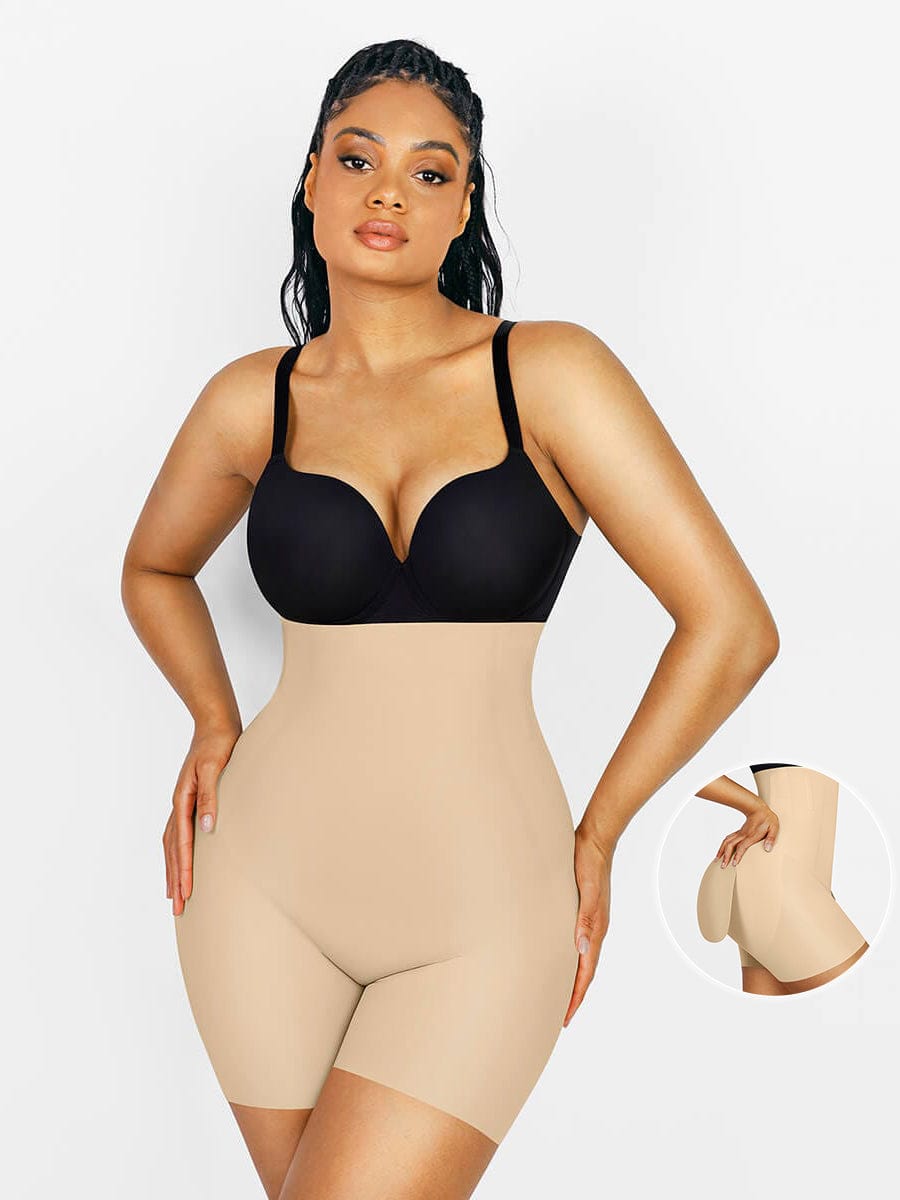 Culotte fessier galbé remonte-fesses taille haute