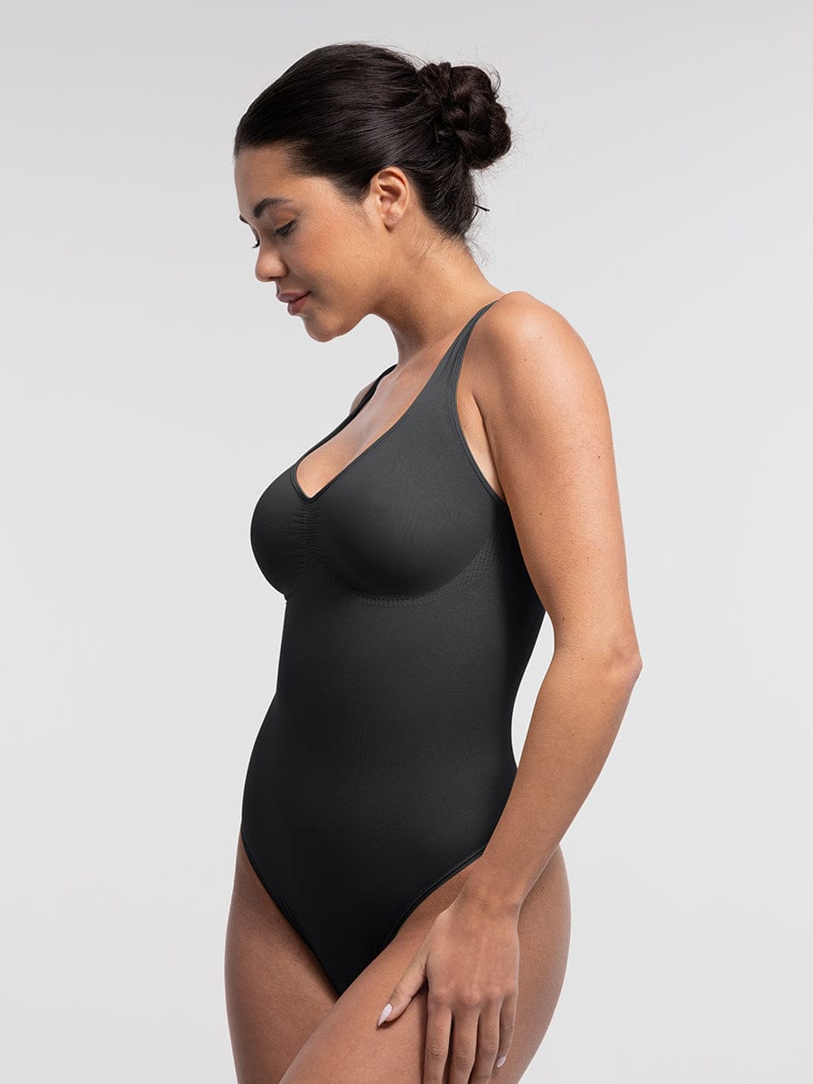 Gaine sans coutures galbe le ventre soutien poitrine