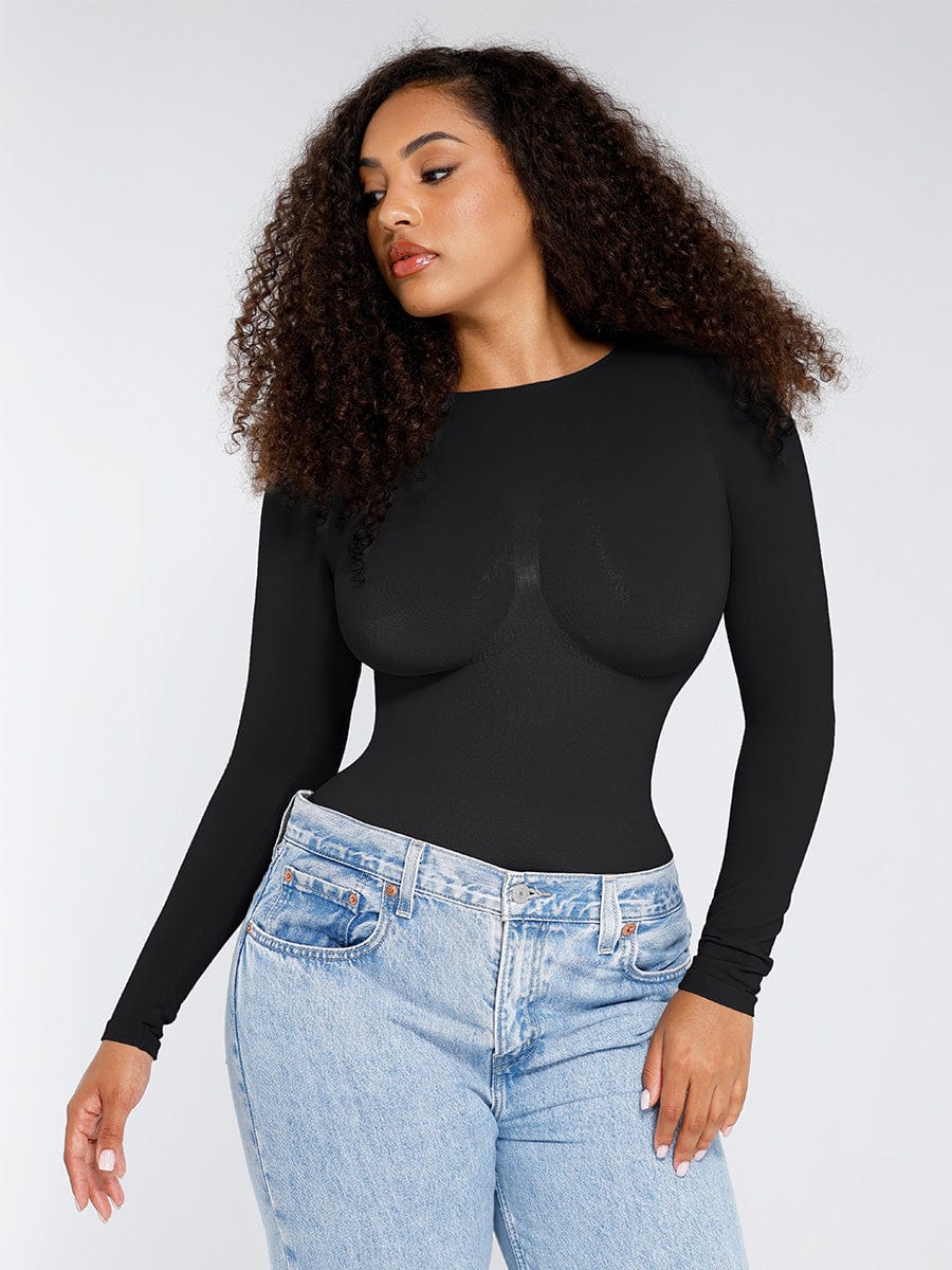 Gaine sans coutures galbe le ventre soutien poitrine