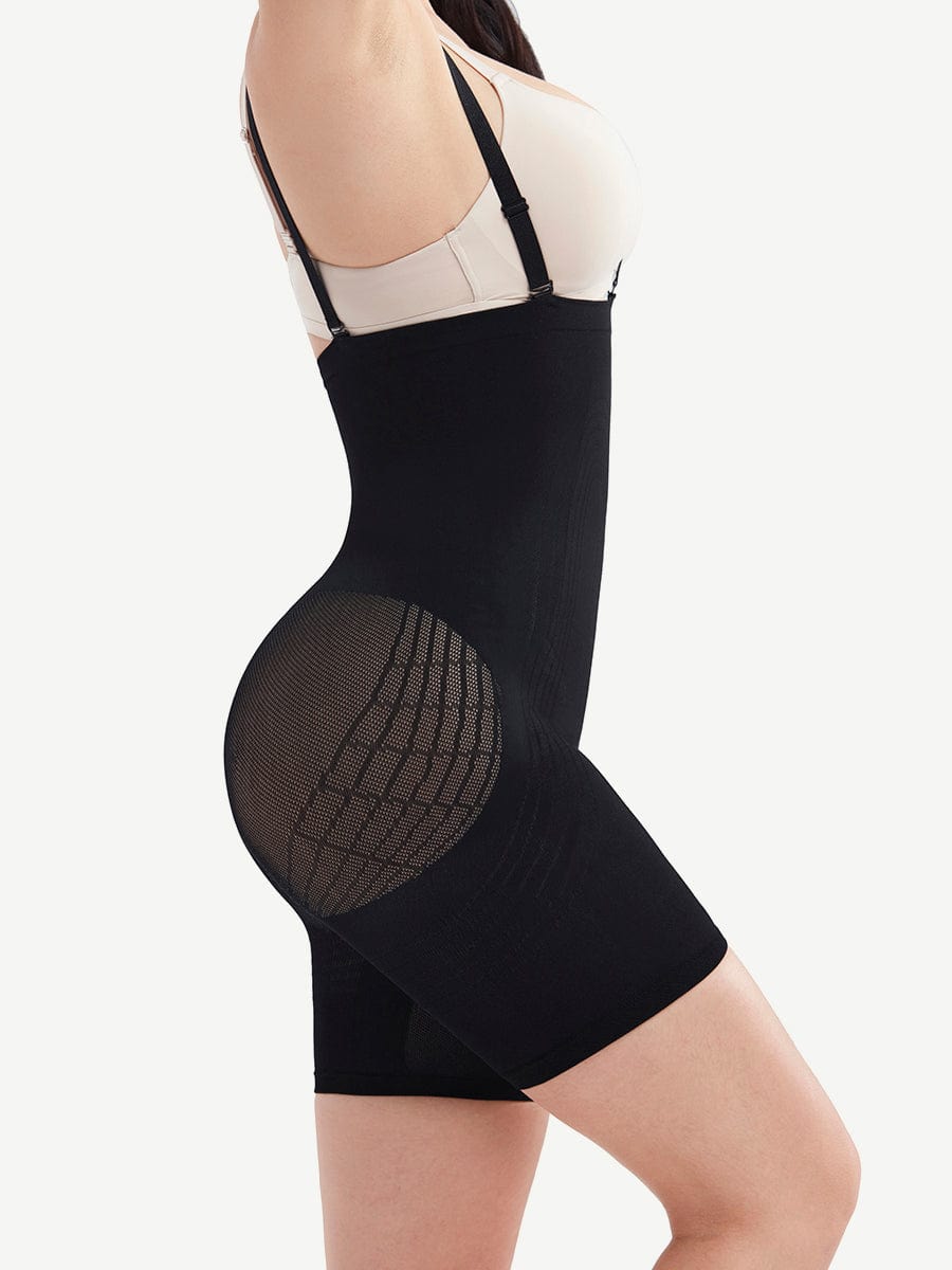 Gaine sans coutures taille haute