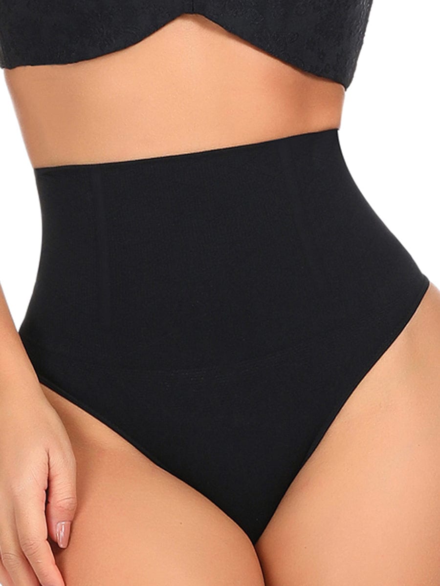 Culotte ventre plat baleines acier sans coutures