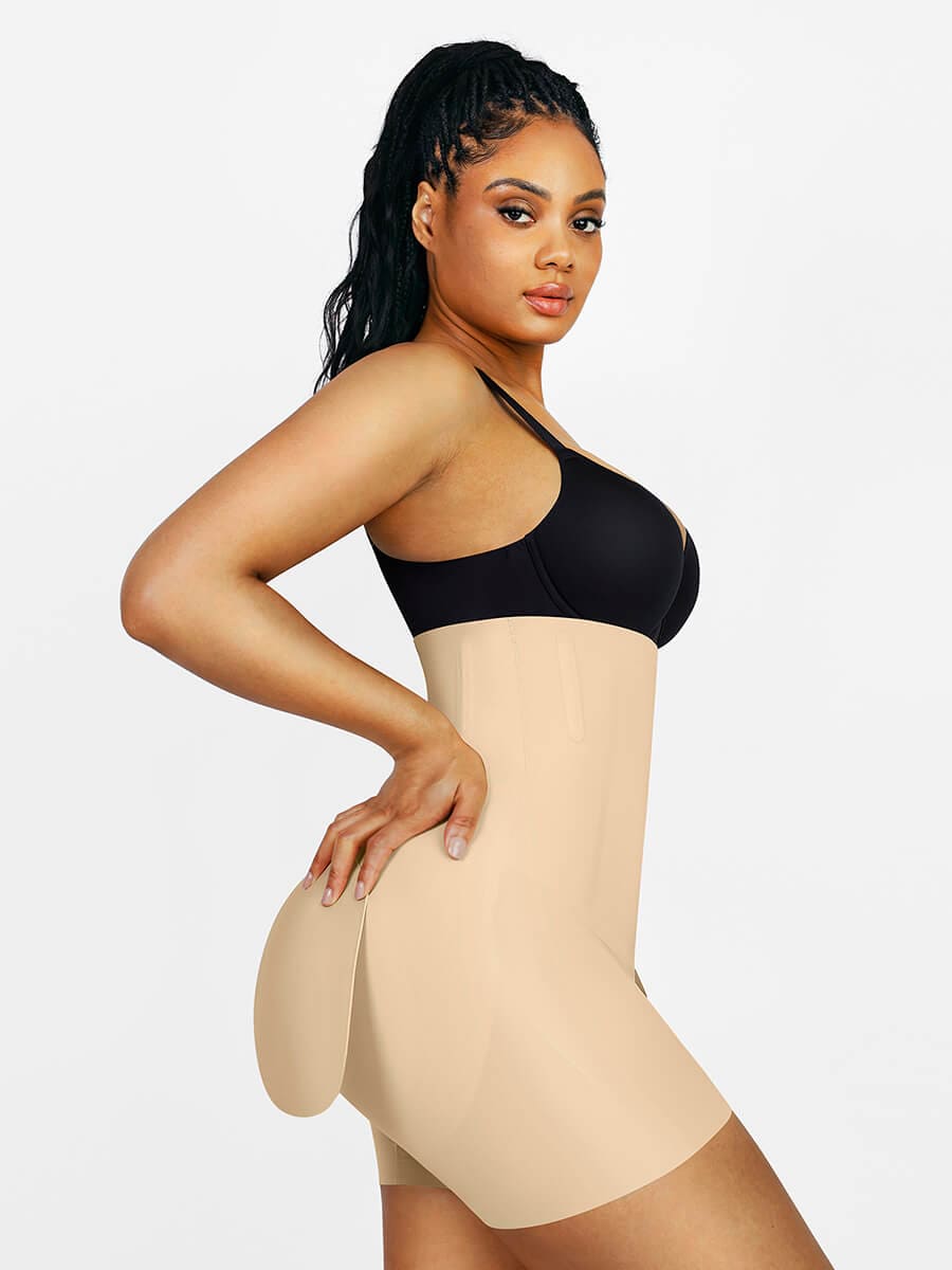Culotte fessier galbé remonte-fesses taille haute