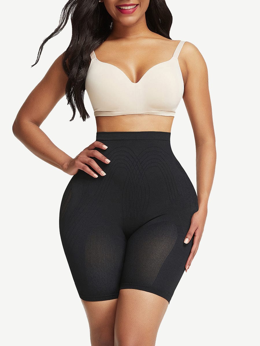 Culotte fessier galbé taille haute affinant sans coutures