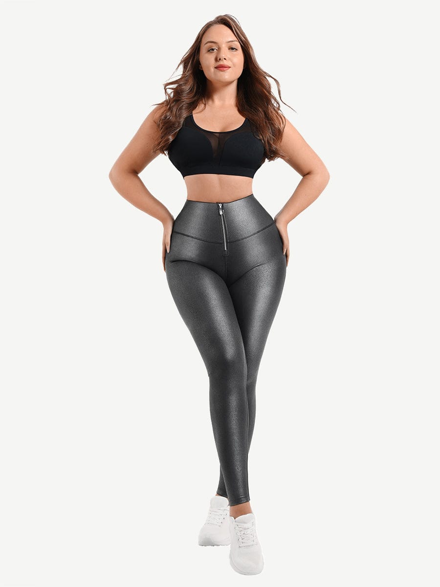 Legging gainant galbe le ventre taille haute