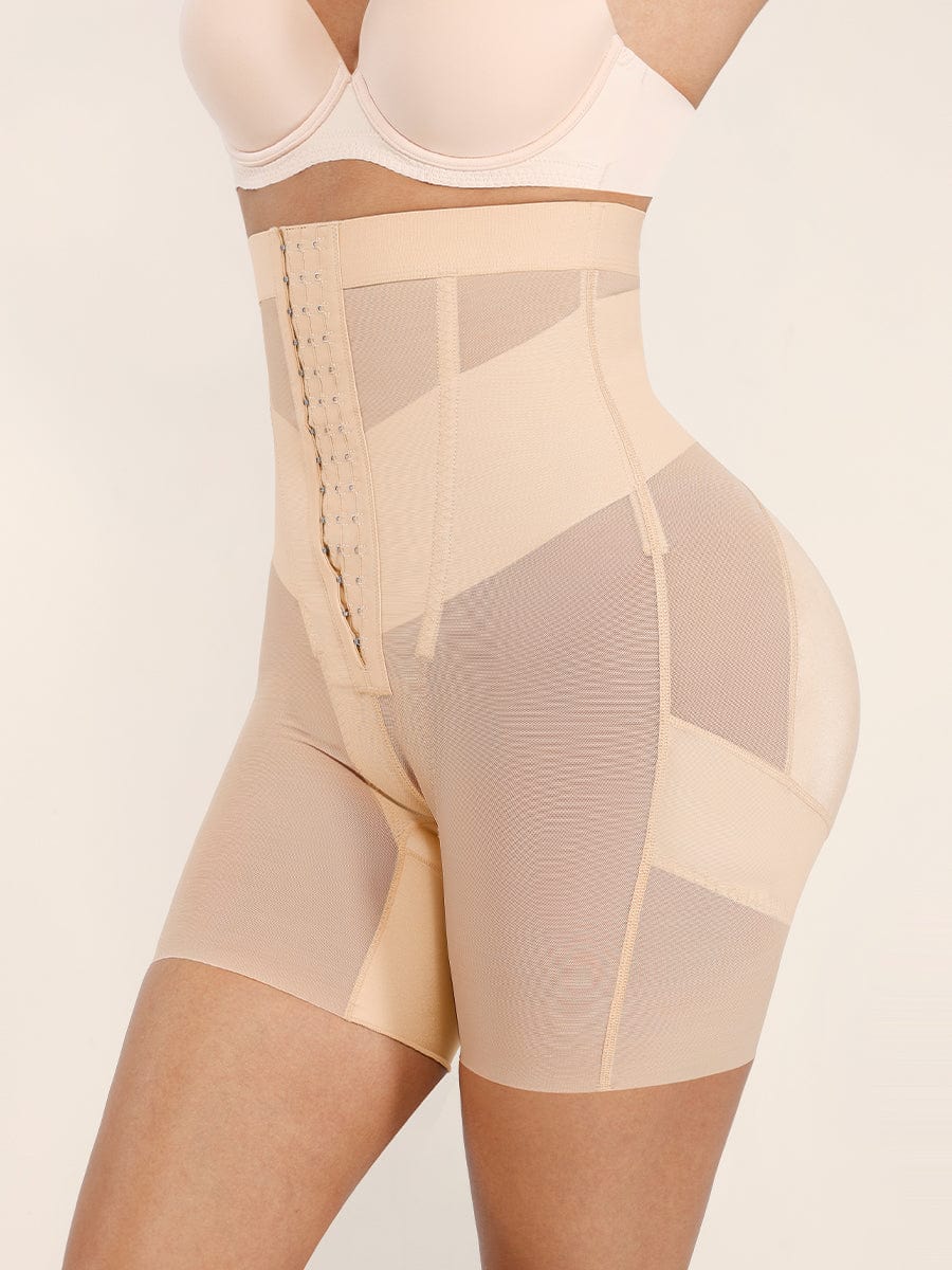 Culotte fessier galbé galbe le ventre remonte-fesses taille haute