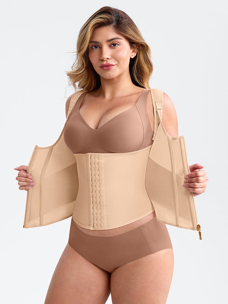 Ceinture gainante baleines acier soutien poitrine bretelles réglables