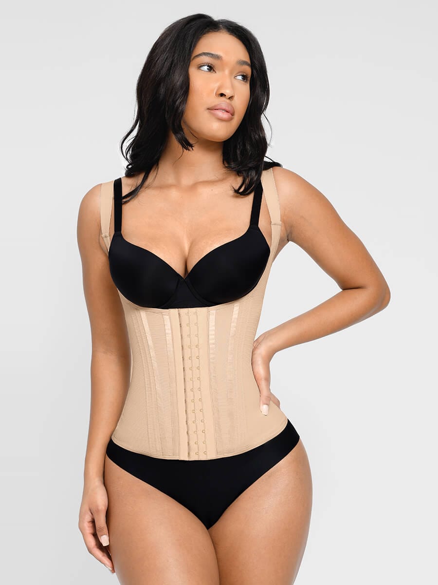 Ceinture gainante soutien poitrine découpe en U
